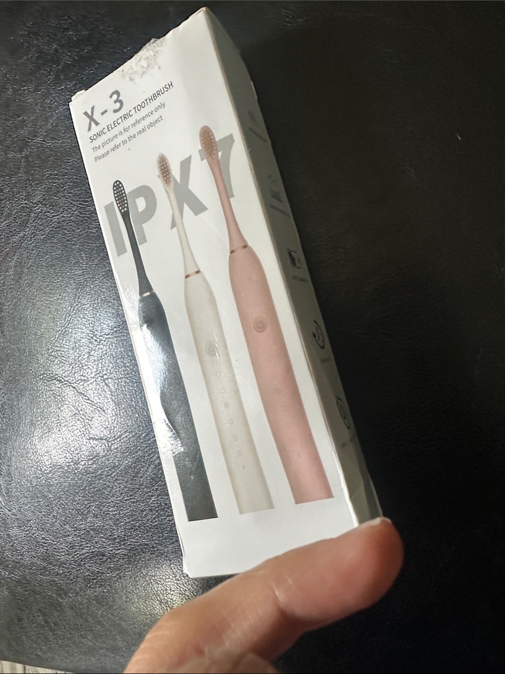 X-3 Sonic Electric Toothbrush - Pink